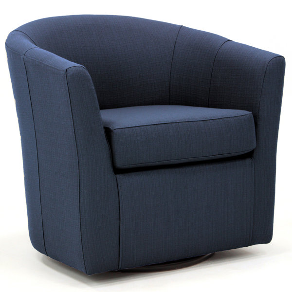 Andover Mills™ Hansell 31'' Wide Swivel Barrel Chair & Reviews | Wayfair.ca